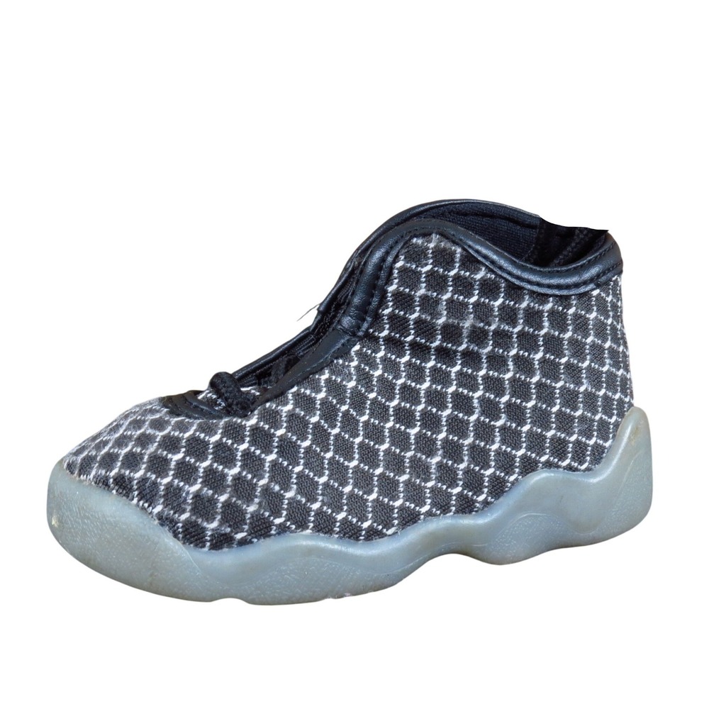Nike Jordan Horizon Toddler Sneakers Size 5C Basketball Shoes Black White Grey‎